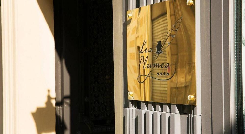 Les Plumes Hotel Paris Exterior foto