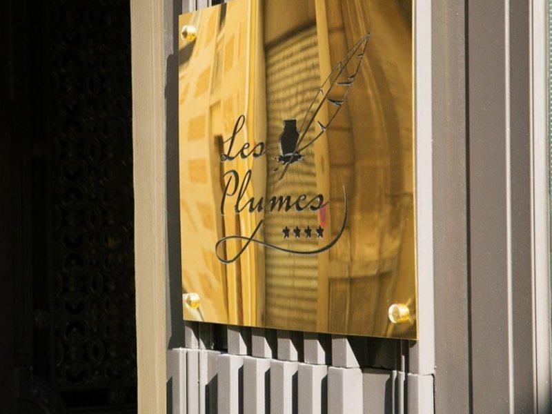 Les Plumes Hotel Paris Exterior foto
